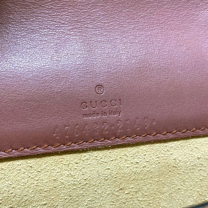 Gucci Shoulder Bag Dionysus GG Plus/gg Spree 476432 Dark Brown X Pink X Multi
