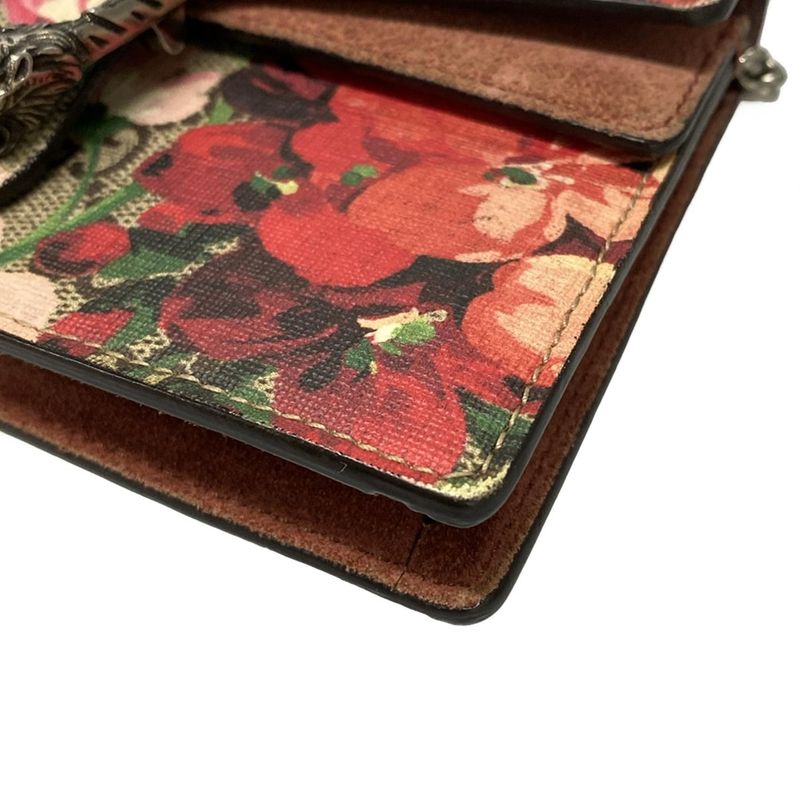 Gucci Shoulder Bag Dionysus GG Plus/gg Spree 476432 Dark Brown X Pink X Multi