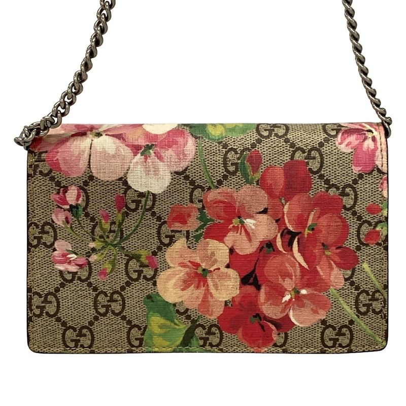 Gucci Shoulder Bag Dionysus GG Plus/gg Spree 476432 Dark Brown X Pink X Multi