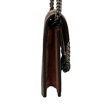 Gucci Shoulder Bag Dionysus GG Plus/gg Spree 476432 Dark Brown X Pink X Multi