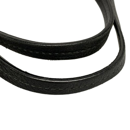 Prada Tote Bag Etiquette 1bg122 Black Leather