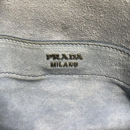 Prada Tote Bag Etiquette 1bg122 Black Leather