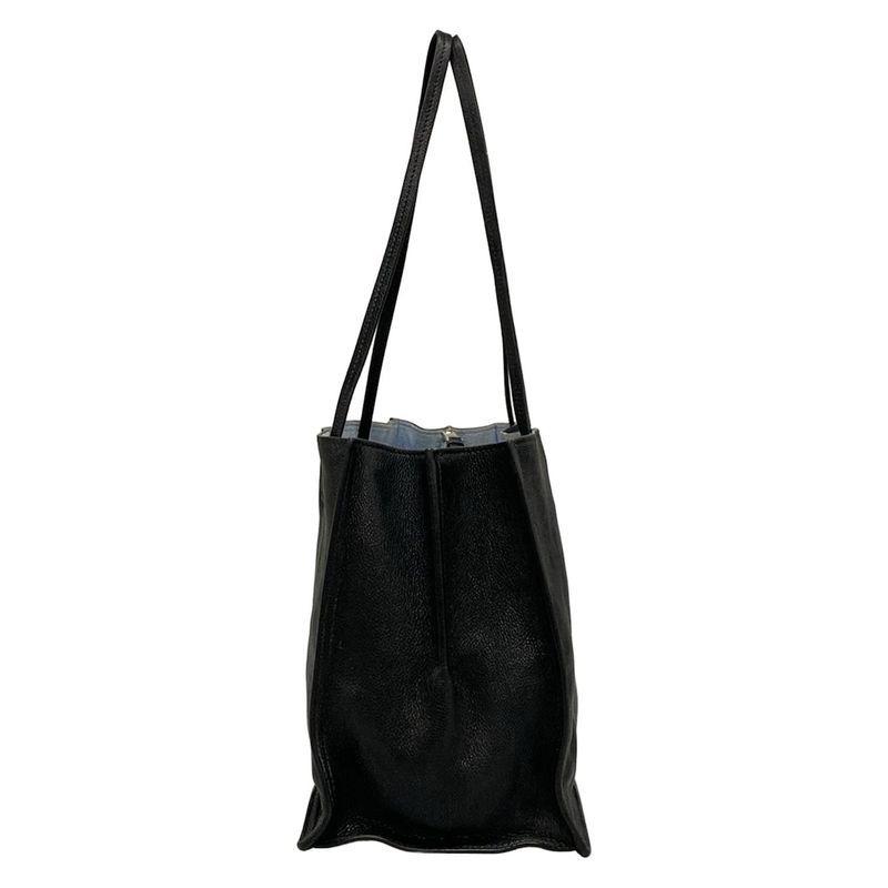 Prada Tote Bag Etiquette 1bg122 Black Leather