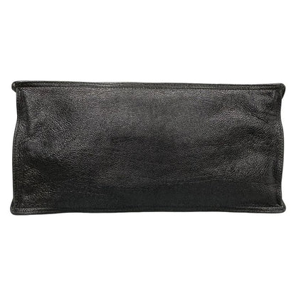 Prada Tote Bag Etiquette 1bg122 Black Leather