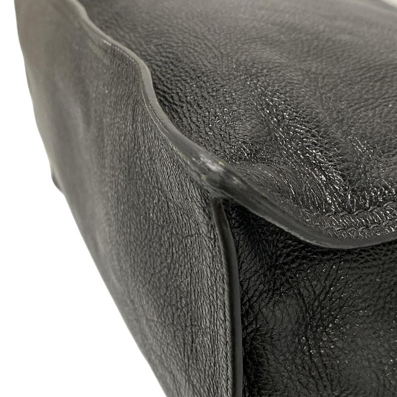 Prada Tote Bag Etiquette 1bg122 Black Leather