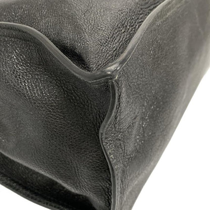 Prada Tote Bag Etiquette 1bg122 Black Leather