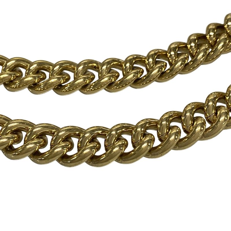 Gucci Shoulder Bag Padlock 432182 Ivory X Gold Chain Shoulder Faux Pearl Studs