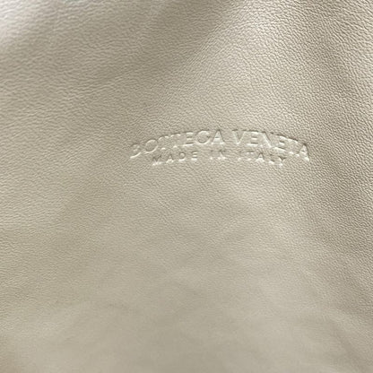 Bottega Veneta Shoulder Bag Intrecciato Ivory Leather