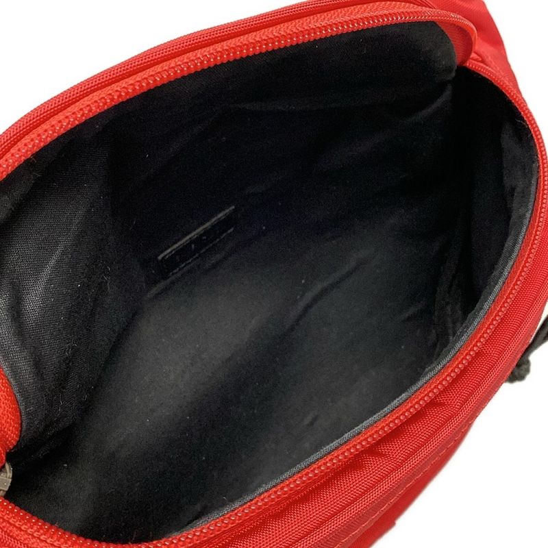 Balenciaga Waist Pouch Explorer Belt Pack 482389 Red X Black