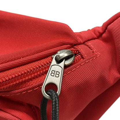 Balenciaga Waist Pouch Explorer Belt Pack 482389 Red X Black