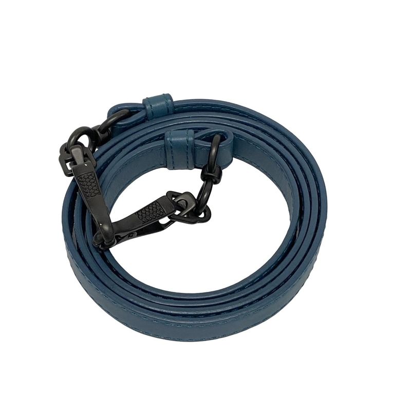 Bottega Veneta Handbag Small Rome Bag Blue Green Leather