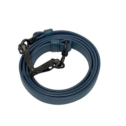 Bottega Veneta Handbag Small Rome Bag Blue Green Leather