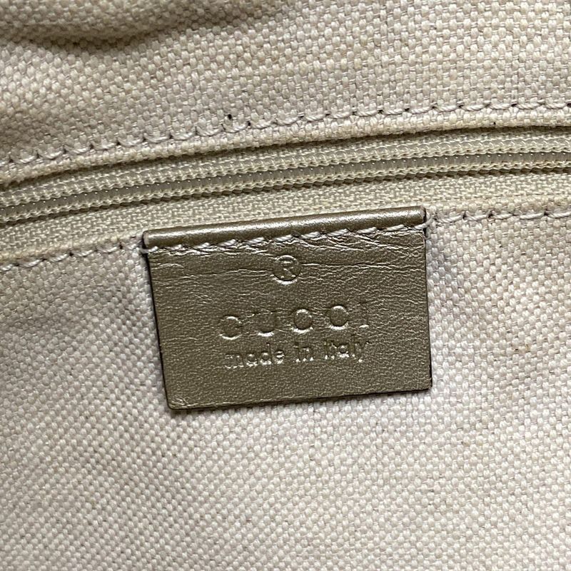 Gucci Handbag Sookie 247902 Dark Brown X Beige X Gold Leather