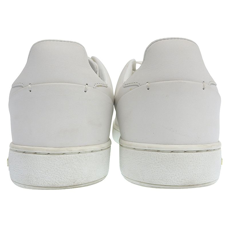 Louis Vuitton Front Row Sneakers Shoes Women's White 36 1 2 Made In 17 36 1 2