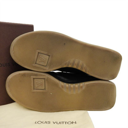 Louis Vuitton Leather Low-cut Sneakers Shoes Men's Black 26.0cm (10.24in) 7