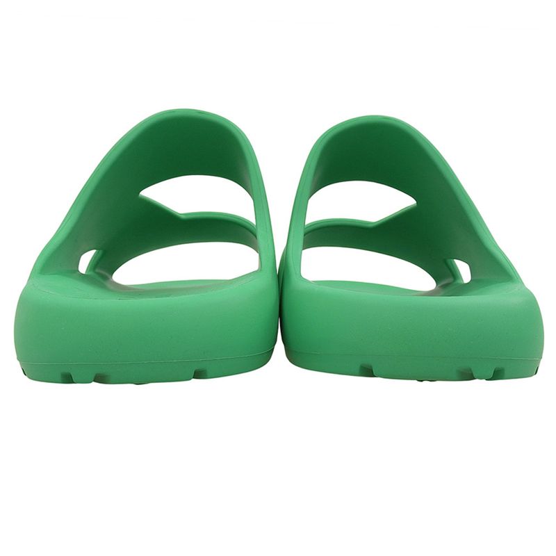 Bottega Veneta Similar Rubber Slide Sandals Men's Green 42