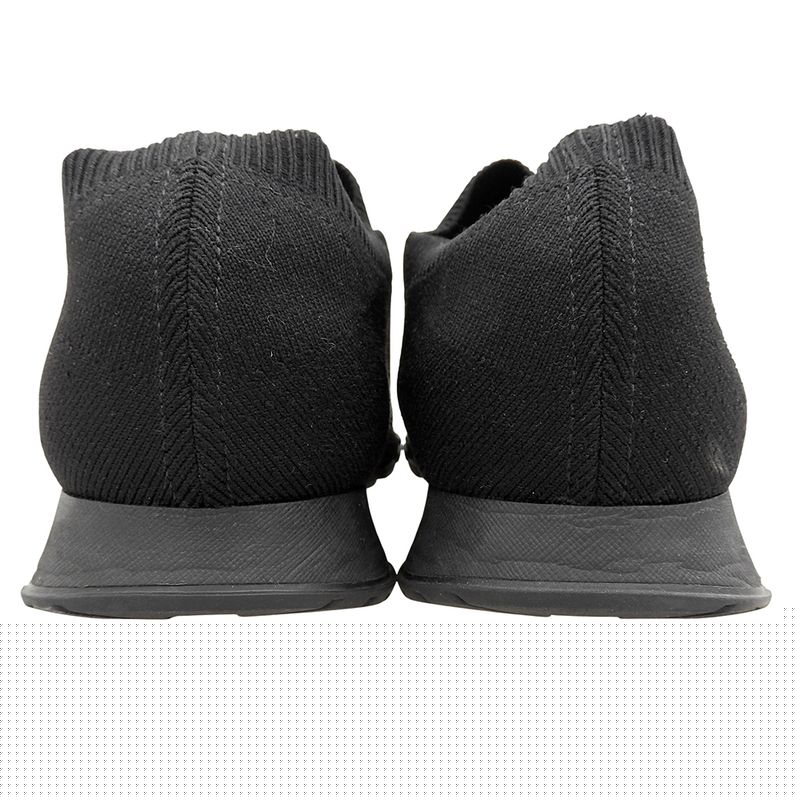 Prada Socks Low Cut Sneakers Shoes Men's Black 6 3364 6