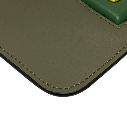 Fendi Clutch Bag - 7n0078 Khaki X Multi Leather