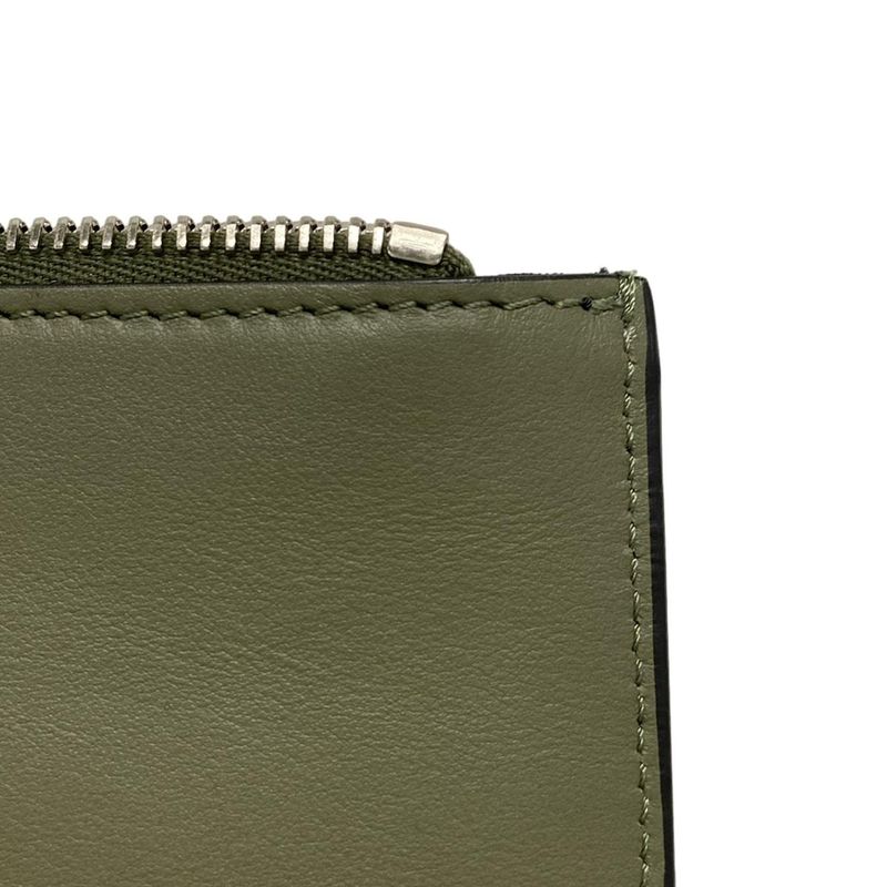 Fendi Clutch Bag - 7n0078 Khaki X Multi Leather