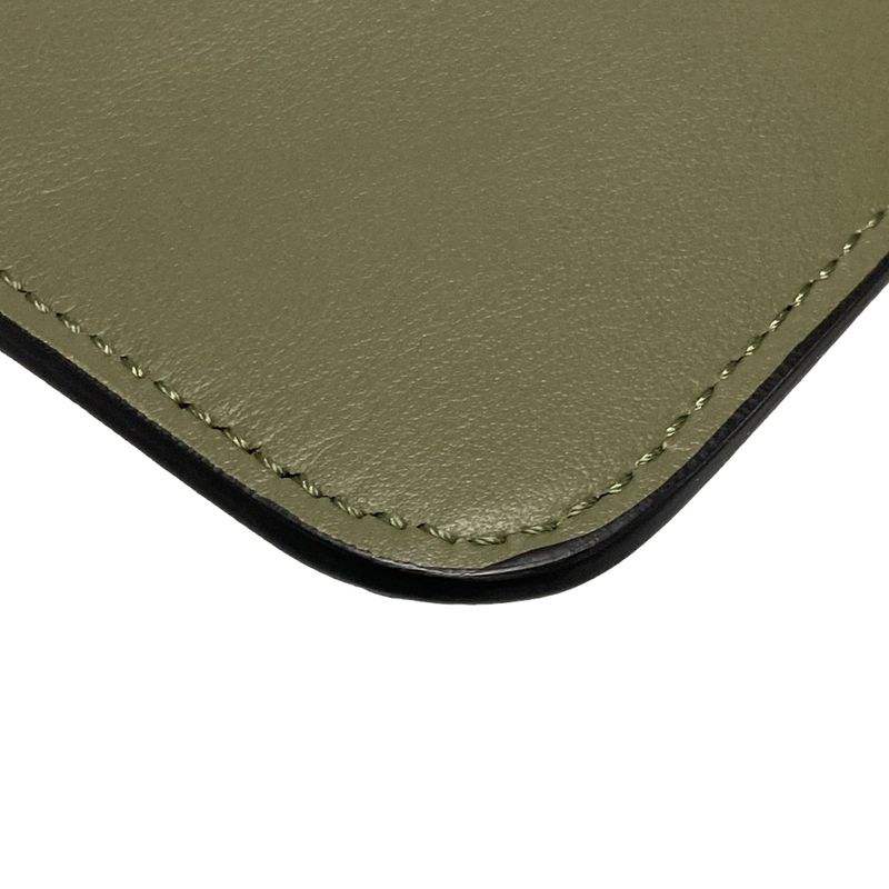 Fendi Clutch Bag - 7n0078 Khaki X Multi Leather