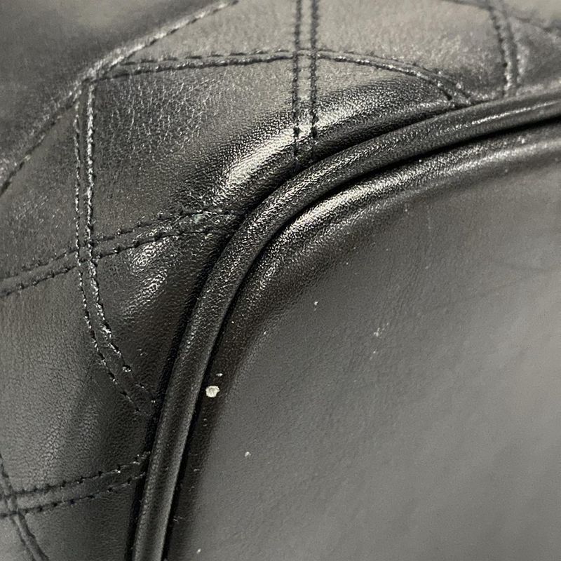 Chanel Vanity Bag Bicolore Black Lambskin