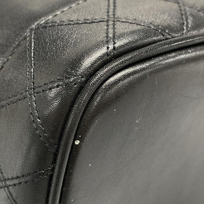 Chanel Vanity Bag Bicolore Black Lambskin