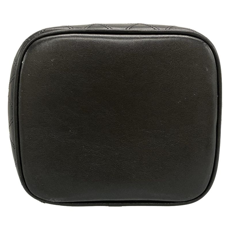 Chanel Vanity Bag Bicolore Black Lambskin