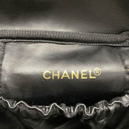 Chanel Vanity Bag Bicolore Black Lambskin