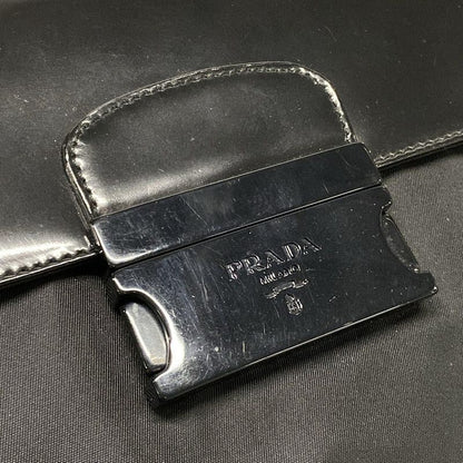 Prada Shoulder Bag - Black Leather