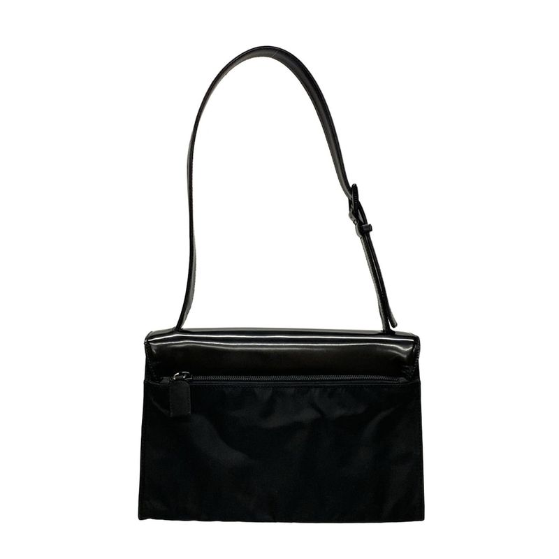 Prada Shoulder Bag - Black Leather