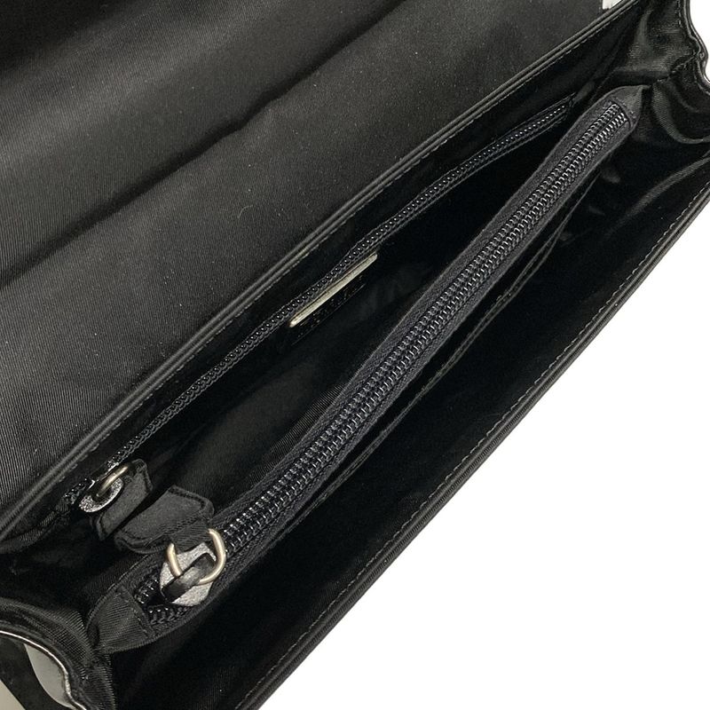 Prada Shoulder Bag - Black Leather