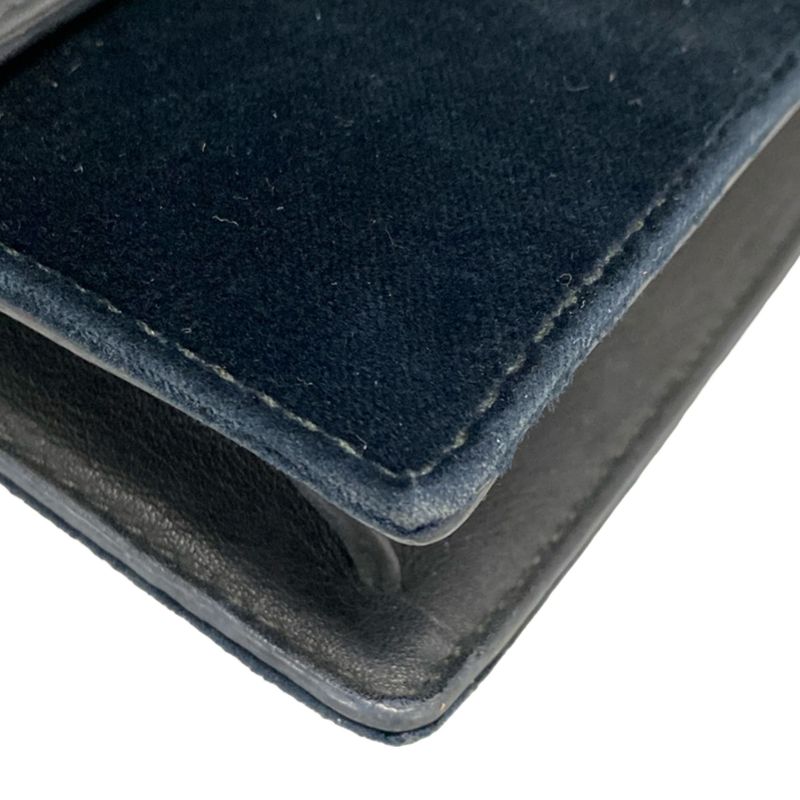 Gucci Shoulder Bag Dionysus 476432 Dark Navy Chain Shoulder Mini Bag Rhinestone