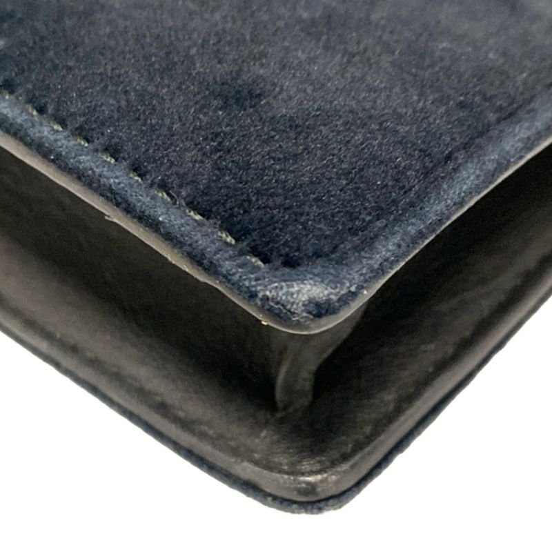 Gucci Shoulder Bag Dionysus 476432 Dark Navy Chain Shoulder Mini Bag Rhinestone