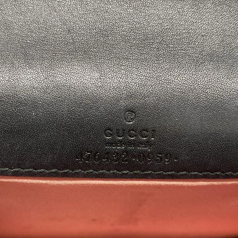 Gucci Shoulder Bag Dionysus 476432 Dark Navy Chain Shoulder Mini Bag Rhinestone