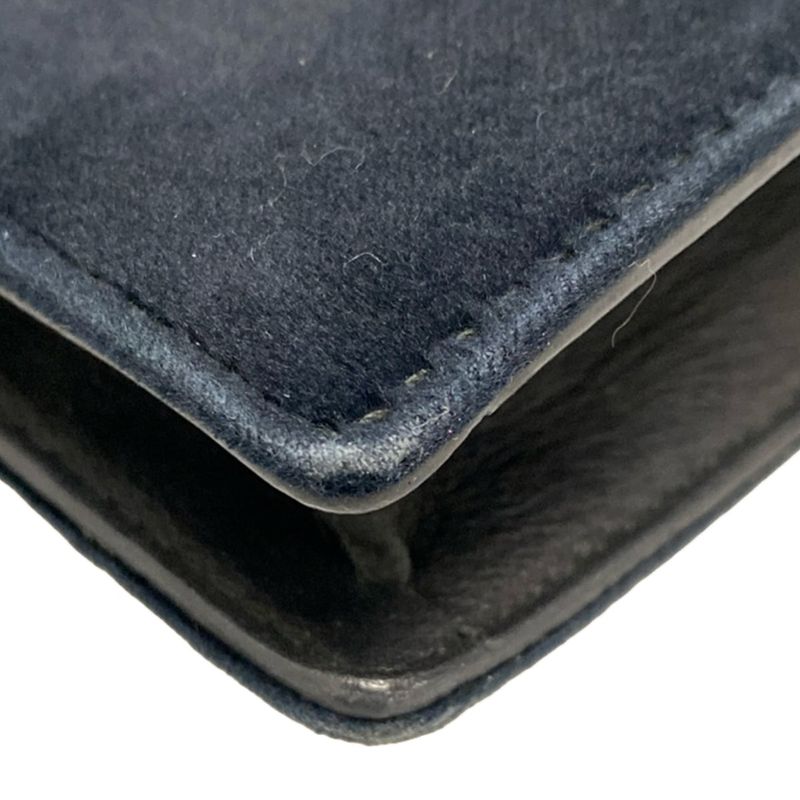 Gucci Shoulder Bag Dionysus 476432 Dark Navy Chain Shoulder Mini Bag Rhinestone