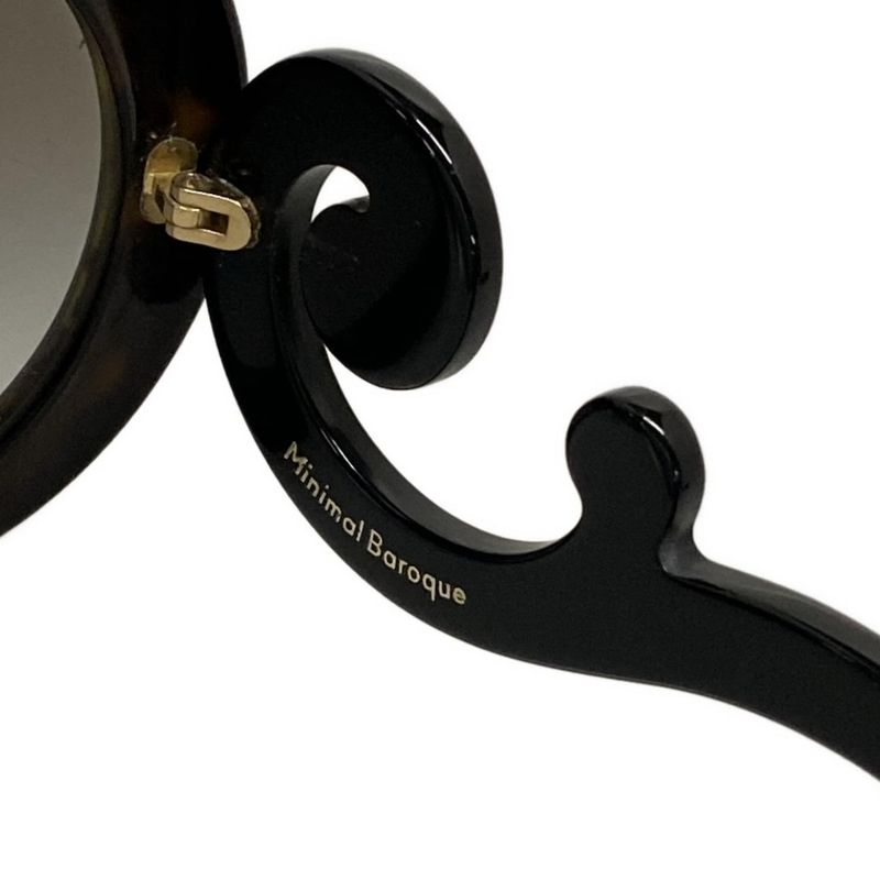 Prada Sunglass Es Dark Brown X Light Pink Minimal Baroque