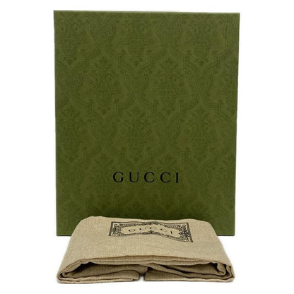 Gucci Waist Pouch Interlocking G GG Plus/gg Supreme 703807 Dark Brown X Beige