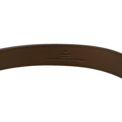 Gucci Waist Pouch Interlocking G GG Plus/gg Supreme 703807 Dark Brown X Beige