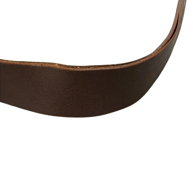 Celine Handbag Paris Macadam Navy X Ivory X Dark Brown Leather