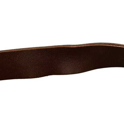 Celine Handbag Paris Macadam Navy X Ivory X Dark Brown Leather