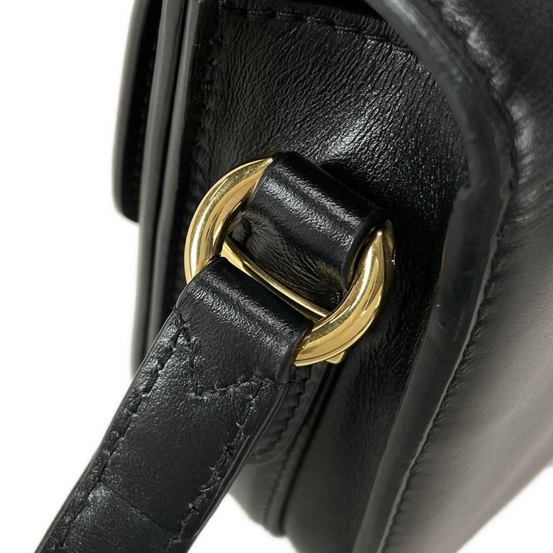 Louis Vuitton Shoulder Bag Lvpont9 M55948 Noir Black Leather Cowhide