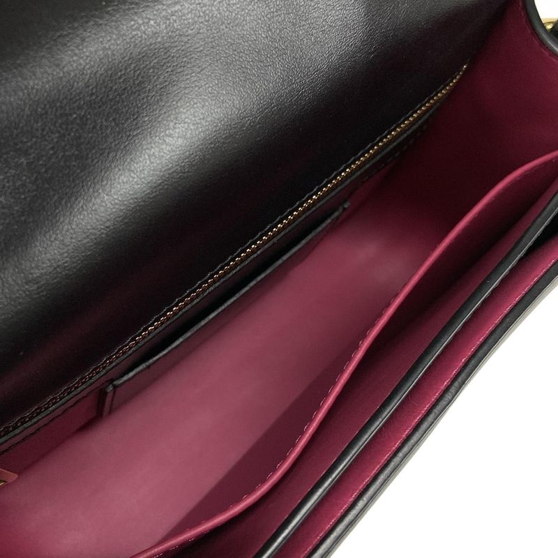 Louis Vuitton Shoulder Bag Lvpont9 M55948 Noir Black Leather Cowhide