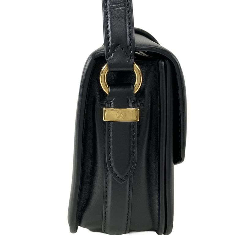 Louis Vuitton Shoulder Bag Lvpont9 M55948 Noir Black Leather Cowhide