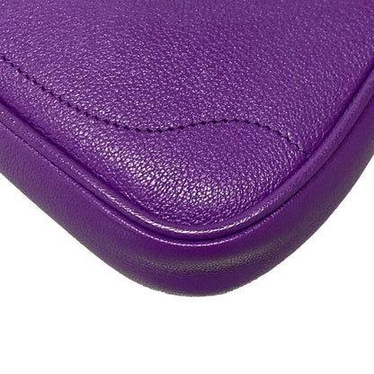Gucci Handbag Aphroditeggmarmont 739076 Purple Leather