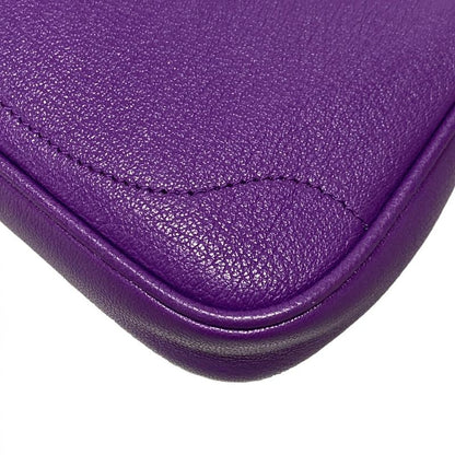 Gucci Handbag Aphroditeggmarmont 739076 Purple Leather
