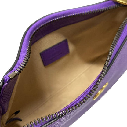 Gucci Handbag Aphroditeggmarmont 739076 Purple Leather