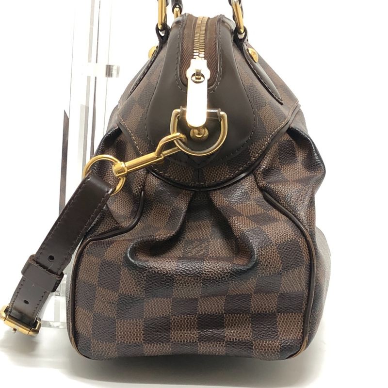 Louis Vuitton Handbag Trevi PM N51997 Damier Canvas Ebene