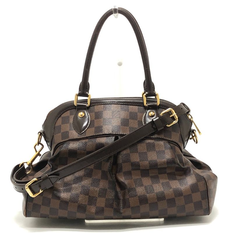 Louis Vuitton Handbag Trevi PM N51997 Damier Canvas Ebene