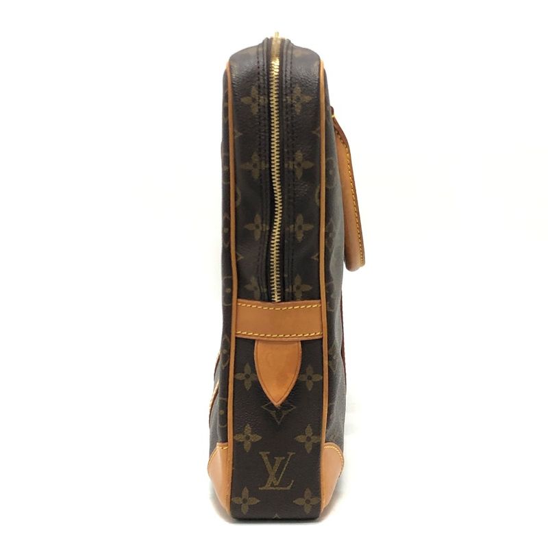 Louis Vuitton Business Bag Porte Documents Voyage Monogram Canvas Brown