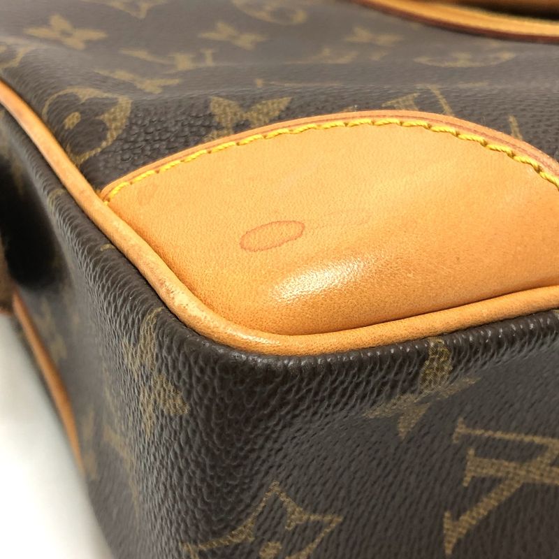 Louis Vuitton Business Bag Porte Documents Voyage Monogram Canvas Brown